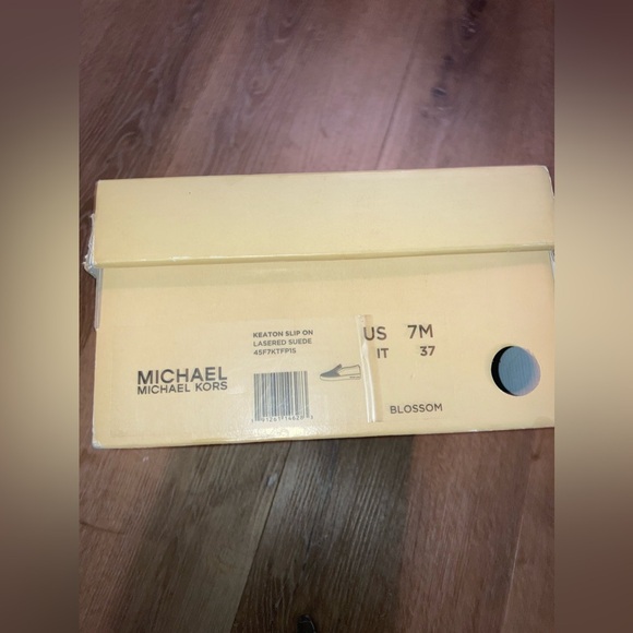 Michael Kors KEATON SLIP ON LASERED SUEDE Women’s Pink Slip-On Sneakers … - Picture 10 of 10